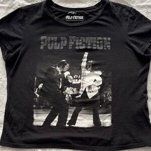 Simons Black Pulp Fiction Graphic Tee